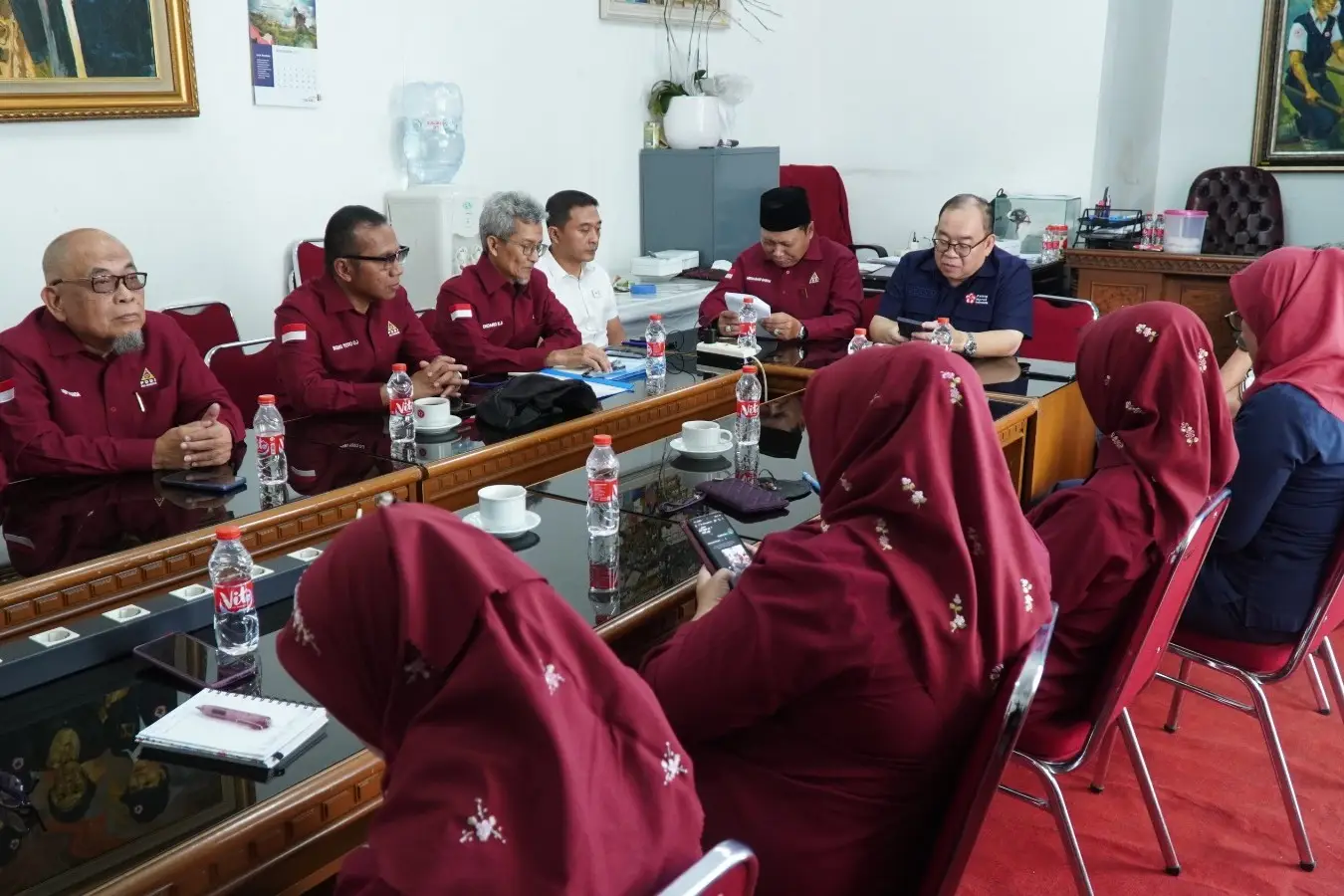 Perhimpunan Donor Darah Indonesia (PDDI) Provinsi DKI Jakarta melakukan audiensi dengan Pengurus PMI DKI Jakarta Masa Bakti 2025–2030 di Markas PMI DKI Jakarta, Selasa (25/11/2025).